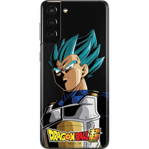 Dragon Ball Super Vegeta Galaxy S21 Plus 5G Skin